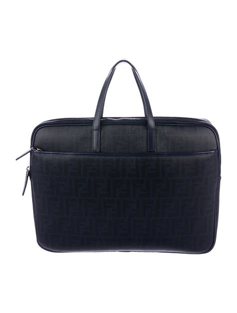 fendi zucca laptop bag|More.